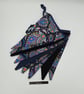 Blues theme bunting, 10 triangles. Free uk delivery.  - Image 7