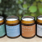 Candle Collection Forest Candle Collection Handmade candles Handpoured Candle Na