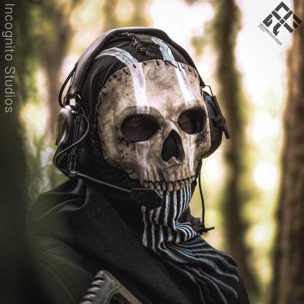 Nightwar Mask Cosplay Airsoft Ghost Inspired Design