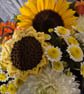 Crochet sunflower 2 in 1 water bootle holder.  - Image 2