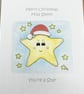 Christmas Star Card - Christmas Greetings Card - Personalised - You’re a Star - Image 8