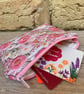 Daisy Print Quilted Fabric Midi Purse - Image 4