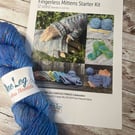 Fingerless Mittens Starter kit
