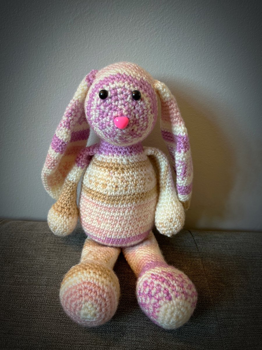 Fairisle Crochet Bunny Rabbit Teddy