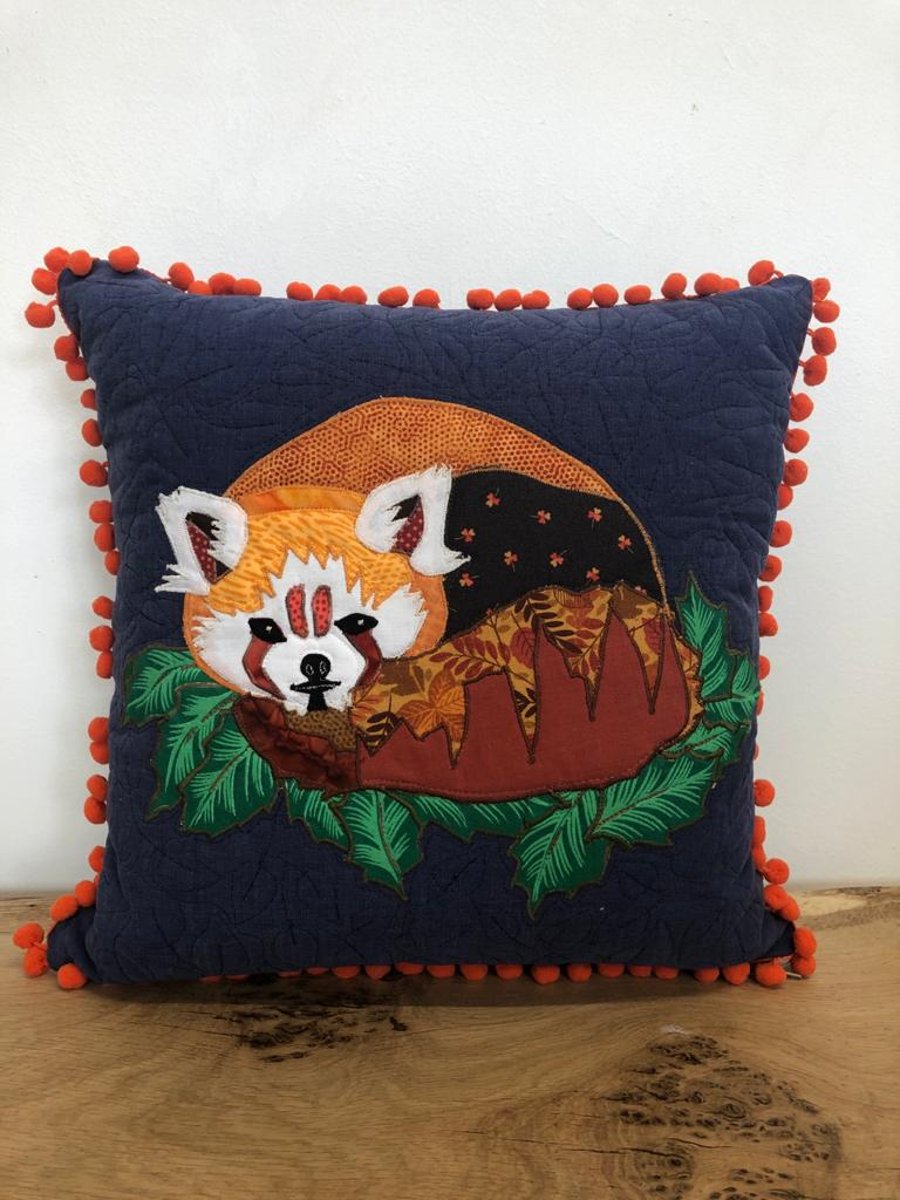 Charming Red Panda Cushion, A Gift To Warm The Heart!