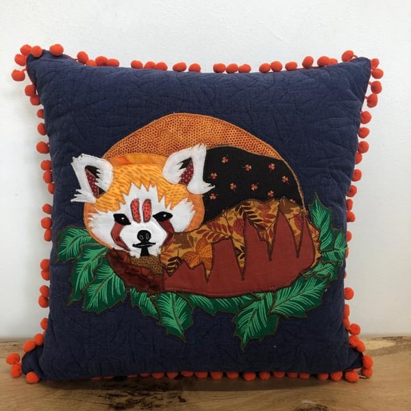 Charming Red Panda Cushion, A Gift To Warm The Heart!