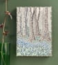 Original Landscape Art - Woodland with Bluebells Mosaic - Image 1
