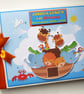 Noah's Ark birthday guest book, Noah's ark baby shower guest book - Image 1