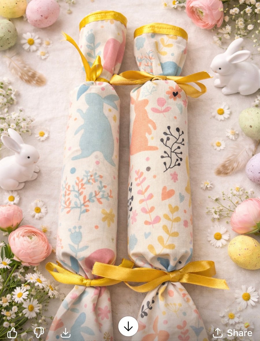 Easter Crackers to Fill With Your Own Treats - Reusable Year after Year 