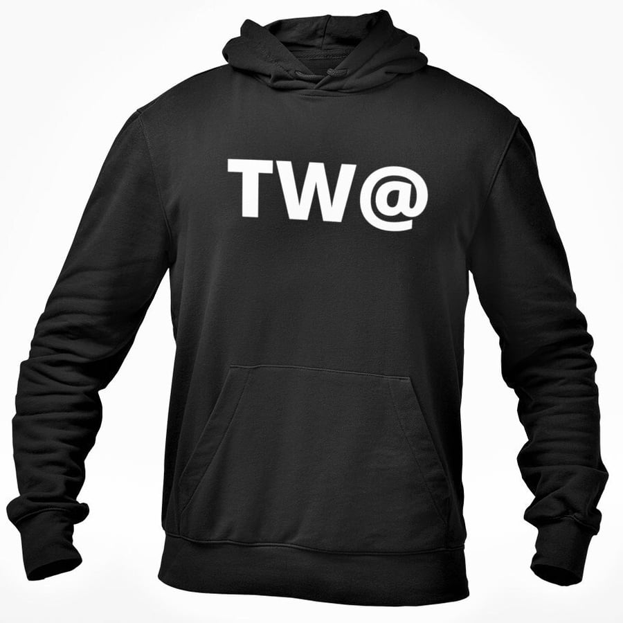 TW (at) Hooded Sweatshirt Funny Adult Humour Joke Funny Gift