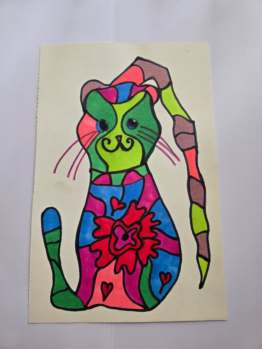 Fairy Cat Drawing 