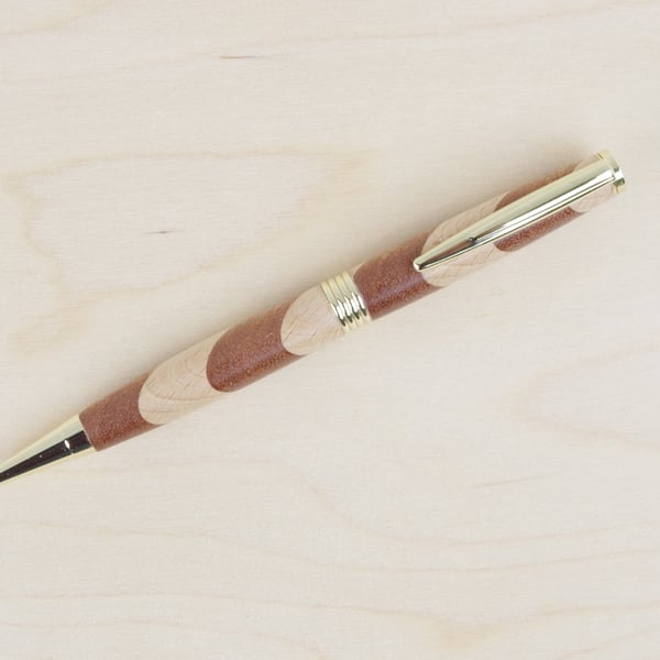 Hand Turned Wooden Pen (Free UK Delivery)