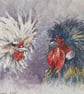 Bad Hair Day . Original watercolour by Christopher Hughes 