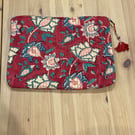 Padded Cotton Laptop Case 13.5 inches