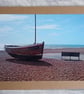 Boat on Brighton Beach Photo Greetings Card - Image 3