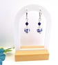 Ceramic and Precoisa Crystal Earrings. - Image 4