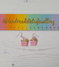 Easter Basket with eggs earrings - Image 4