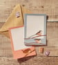 Long Tailed Tit and Wren Mini Writing Paper Set - Image 1