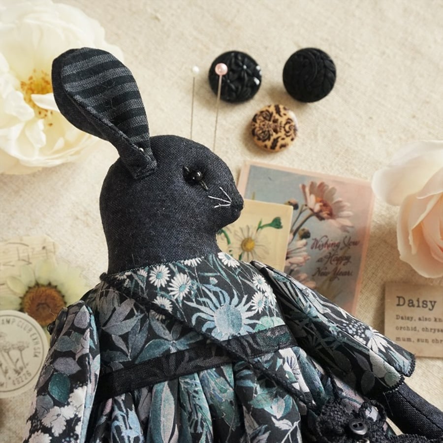 Esmeray,  A Midnight Bunny in Liberty Lawn