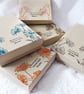 SET OF 3 WILLIAM MORRIS LAVENDER BAGS - HEART SHAPED - Image 8