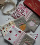 Hand embroidered needle case using Emma Bridgewater 'Pink Hearts' fabric - Image 7