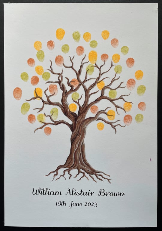 Twisted willow guest book tree