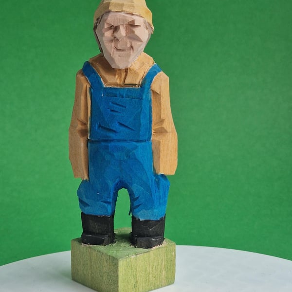 Keith, Flat Planed & rather grumpy fisherman of Polperro