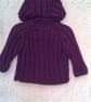 Baby's Ribbed Hooded Jacket and Leggings Set, Baby Shower Gift, 6 - 12 Months - Image 7