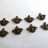 bronze bee charms