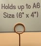 wire ring pick type holders for place cards, photos or table numbers  