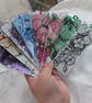 Original watercolour and ink bookmarks - Image 1