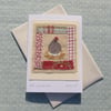 Miniature finely hand-stitched textile detailed work with pretty cotton fabrics