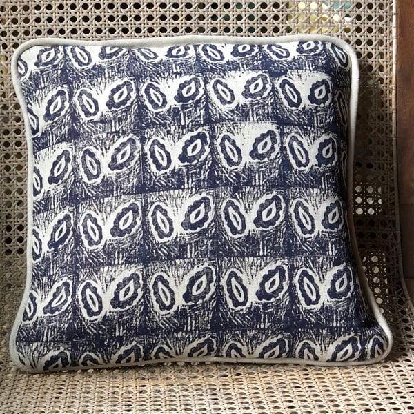 Hand Printed Decorative Cushion
