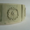 Ceramic Fruit Bowl with Wildflower Decoration-Reduced 