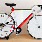 Racing Bike Clock - 28cm wide, sent Post Free