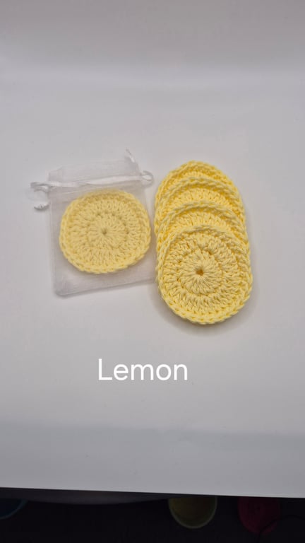 Face Scrubbies Eco friendly 100% cotton