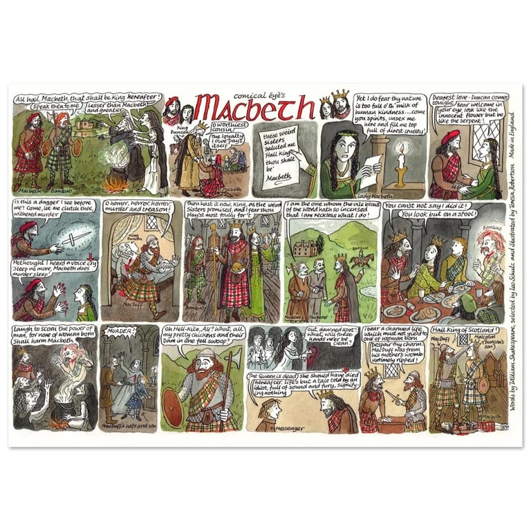 Macbeth A3 poster