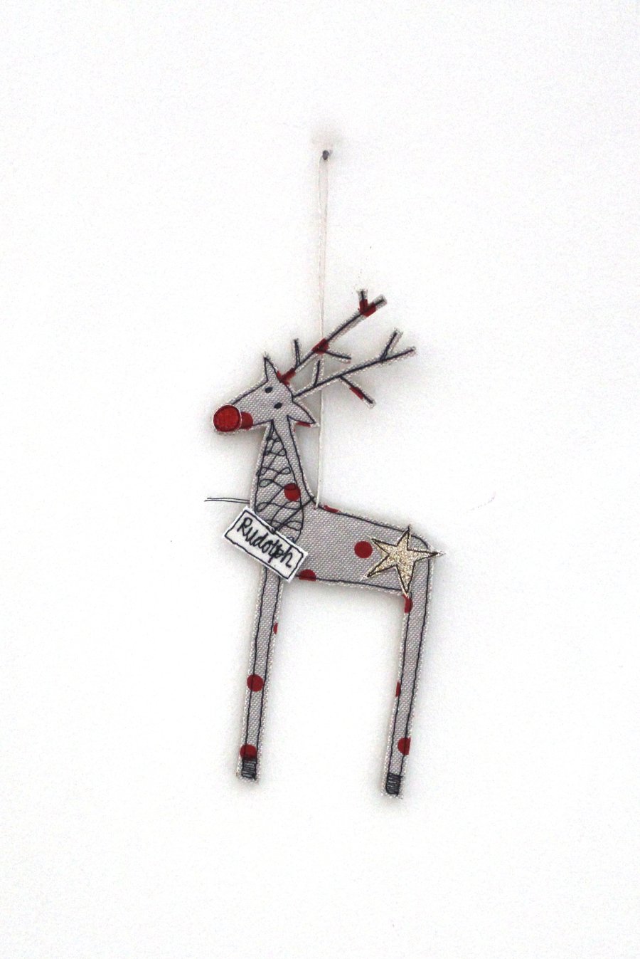 Rudolph the Reindeer - Hanging Decoration
