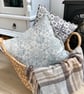 Hand Printed Linen Lampshade in Duck Egg Blue - Image 7