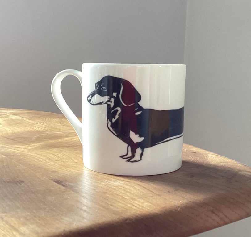 Dachshund Mug - ceramic, sausage dog, dog owner gift
