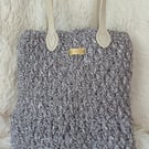 Hand crafted crochet handbag 