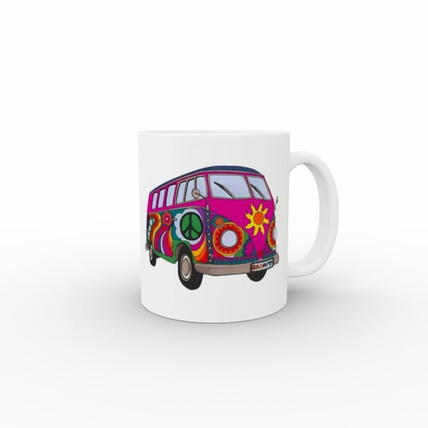 PERSONALISED COFFEE MUG CAMPERVAN