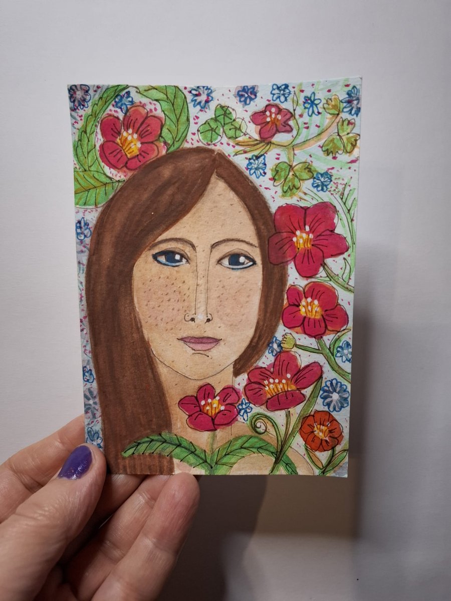 Summer Breeze illustration - Original artwork