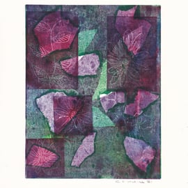 Song for September- Monoprint