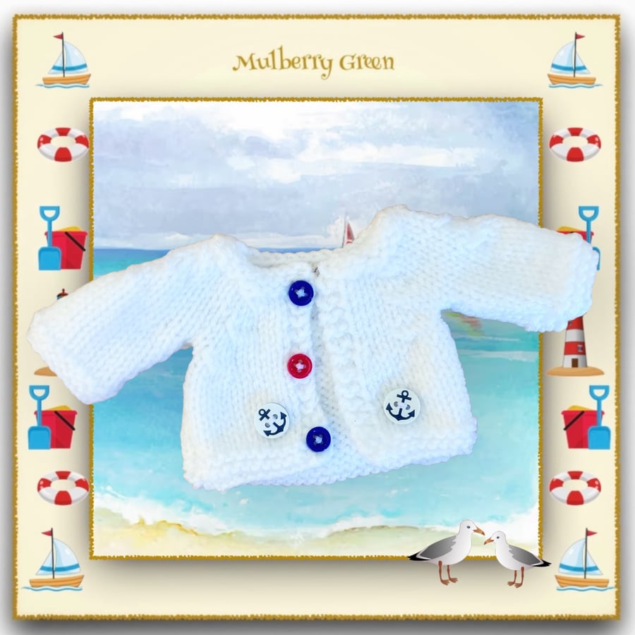 Anchors Aweigh Cardigan 