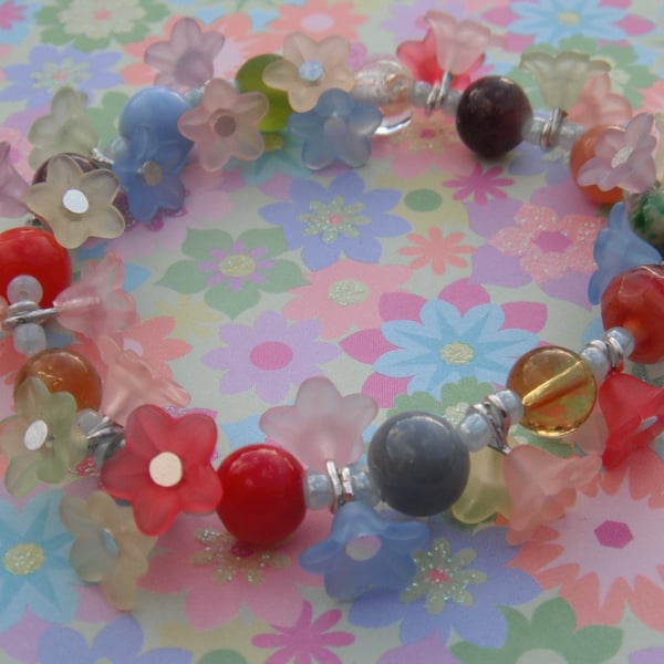 Pretty  Flower Bracelet 