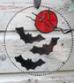 Halloween Spooky bats sun catcher decoration. - Image 1