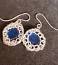 BLUE BIRD'S-EYE - Earrings 
