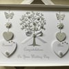 Personalised Handmade Wedding Card Gift Boxed Son Daughter Any Anniversary 