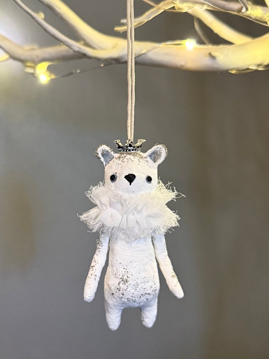 Spun Cotton Christmas Polar Bear Queen 5